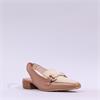 Hispanitas Azucena Slingback Block Heel - Caramel Cream